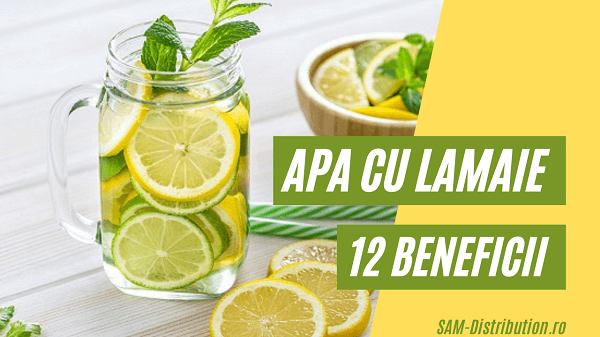 Apa cu lamaie: 12 motive pentru care ar trebui sa bei dimineata