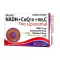 NADH + CoQ10 + Vitamina C Trio Lipozomal, Cosmopharm, 30 capsule