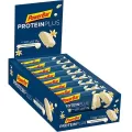 PowerBar Batoane proteice Protein Plus 30%, Vanilie si Nuca de Cocos, 15 buc x 55g