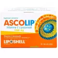 Vitamina C Lipozomala 1000 mg, aroma portocale, Ascolip, 30 plicuri