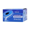 Leucoplast transparent, 2,5cm x 5m, Minut