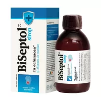 BiSeptol sirop, 200 ml, Dacia Plant - cu albastru de metilen