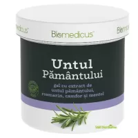 Gel Untul Pamantului cu extract de rozmarin, 250 ml, Biomedicus