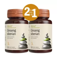 Ginseng Siberian, pachet 30+30 capsule, Alevia