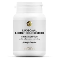 L-Glutathione Lipozomal Reduced, Novo Biomedics, 45 capsule