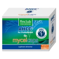 Finclub Mycelcaps AHCC Professional, 1 gram plic, 30 plicuri