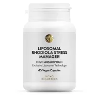 Rhodiola Lipozomala Stress Manager, Novo Biomedics, 45 capsule