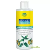 Sampon antimatreata Biosulf cu urzica si nuc, 200 ml, Ceta Sibiu