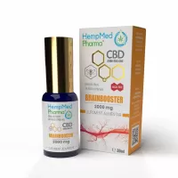 Ulei CBD Brainbooster, 2000 mg, HempMed Pharma, 10 ml