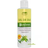 Gel de dus cu bicarbonat, aloe, galbenele si musetel, 200 ml, Ceta Sibiu