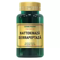 Nattokinaza Serrapeptaza, Cosmopharm, 30 capsule