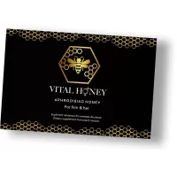 Vital Honey, 12 plicuri, Miere Afrodisiaca Pentru Potenta
