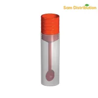 Recipient coprocultura cu spatula, 30 ml