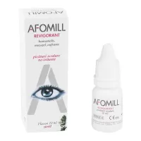 Afomill revigorant picaturi oculare, 10 ml, Af United (gri)