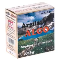 Argila pulbere, 200 g, Algo