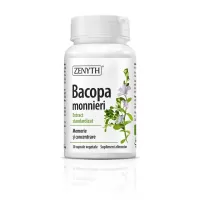 Bacopa monnieri, memorie si concentrare, 30 capsule, Zenyth
