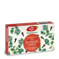 Biomicin Forte, 15 capsule moi, Fares