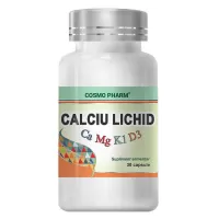 Calciu Lichid, Cosmopharm, 30 capsule