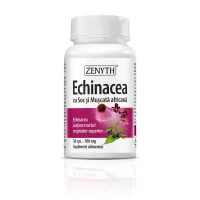 Echinacea cu Soc si Muscata africana 700mg, 30 capsule, Zenyth