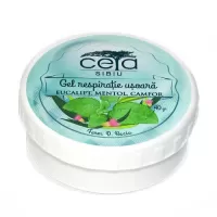 Gel respiratie usoara cu extracte de eucalipt, mentol si camfor, 40 g, Ceta Sibiu