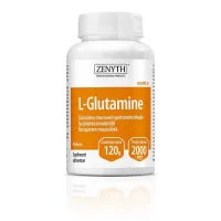 L-glutamina pulbere, 120 g, Zenyth