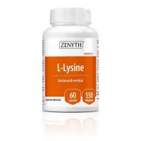 L-Lysine 550 mg, 60 capsule, Zenyth
