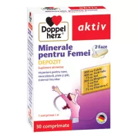 Minerale pentru femei, 30 comprimate
