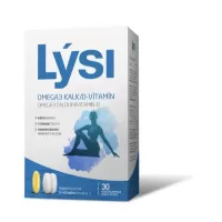 Omega 3 + Vitamina D si Calciu, 30 doze, Lysi