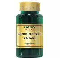 Reishi Shiitake Maitake, Cosmopharm, 60 capsule