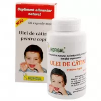 Ulei de Catina pentru copii, 60 capsule, Hofigal