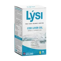 Ulei din ficat de cod, 80 capsule, Lysi