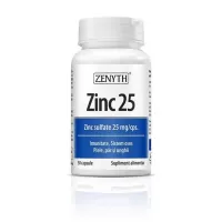 Zinc 25mg, 30 cps, Zenyth