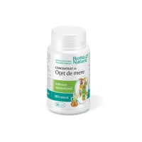 Concentrat de otet de mere, 30 cps, Rotta Natura