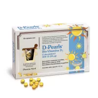 Bio Vitamina D3 800ui, D-Pearls, 80 cps, Pharma Nord