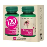 Echinacea forte, 60 comprimate (2 la pret de 1) Dacia Plant