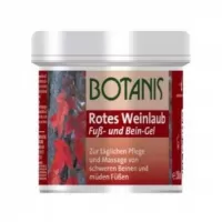 Gel cu extract de vita de vie rosie, 250 ml, Botanis