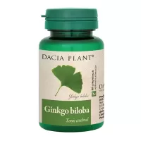 Ginkgo Biloba, 60 comprimate, Dacia Plant