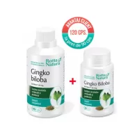 Ginkgo Biloba 60 mg, Pachet 90 capsule + 30 capsule, Rotta Natura