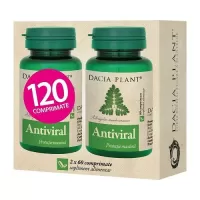 Antiviral, Dacia Plant, 60 comprimate, Pachet 1+1