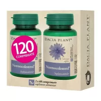 Normocolesterol, Pachet 1+1, Dacia Plant, 60+60 capsule