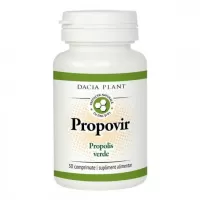 Propovir cu propolis verde, 30 comprimate, Dacia Plant
