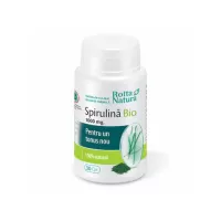Spirulina Bio, 1000 mg, 30 comprimate, Rotta Natura