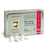 Bio-Calciu + D3 + K1 + K2, 30 tb, Pharma Nord