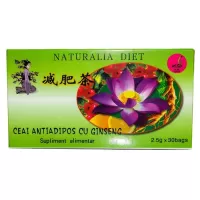 Ceai antiadipos cu Ginseng, Naturalia Diet 30 doze