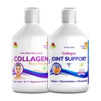 Pachet Colagen Lichid Tip 1 si 3 + Colagen Joint Support Tip 2 