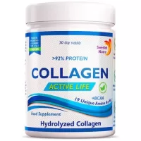 Colagen Hidrolizat pulbere Tip 1, 2 si 3 Active Life, 10.000 Mg, 300g, Swedish Nutra