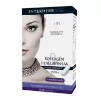 Colagen si Acid Hialuronic Extra Beauty, 30 capsule, Interherb