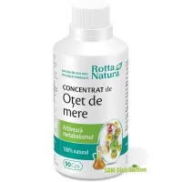Concentrat de otet de mere, 90 capsule, Rotta Natura