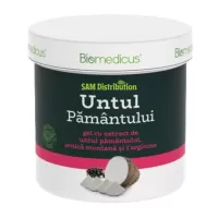 Untul Pamantului Gel cu arnica si arginina, Biomedicus, 250 ml