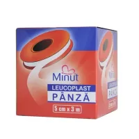 Leucoplast panza, 5cm x 3m, Minut